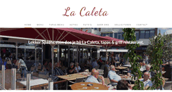 Desktop Screenshot of lacaleta.nl